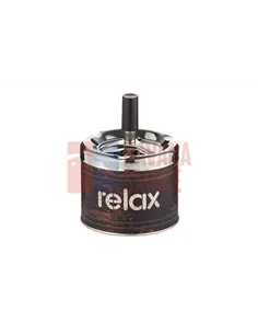 400614 Пепельница вращающаяся черная 9см