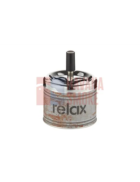 400615 Пепельница вращающаяся серая 9см