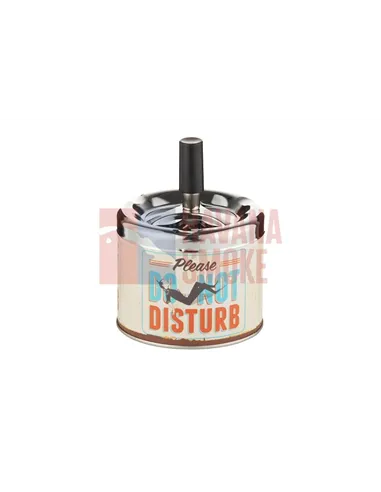400618 Пепельница вращающаяся "Please do not disturb" 9см