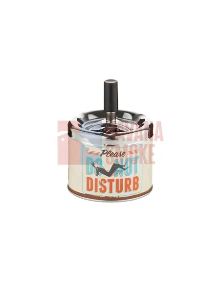 400618 Пепельница вращающаяся "Please do not disturb" 9см