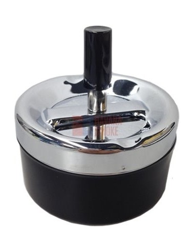 06002 Пепельница вращающаяся 95 мм черная - купить в интернет-магазине Havana Smoke