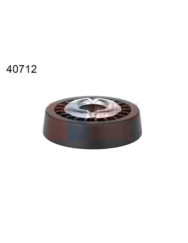 40712A Пепельница 13см черная 