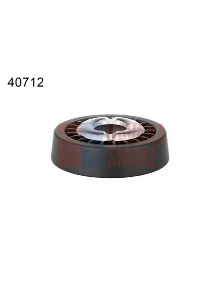 40712A Пепельница 13см черная 