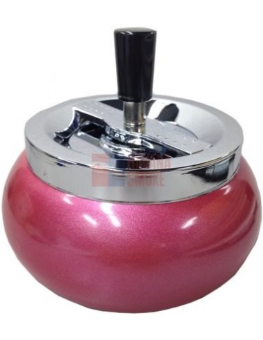 06015 Пепельница вращающаяся 130 мм розовый металлик - купить в интернет-магазине Havana Smoke