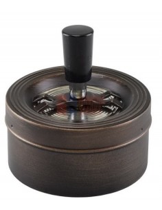 06029 Пепельница вращающаяся 90 мм круглая медная - купить в интернет-магазине Havana Smoke