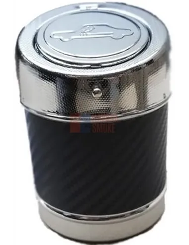 11508 Пепельница для автомобиля металлическая синяя