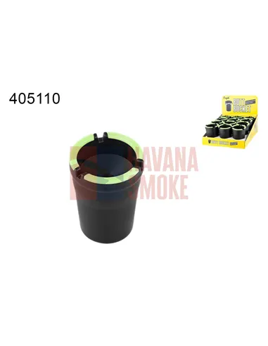 405110 Пепельница пластиковая д/авто со светящейся полоской (набор 12шт)