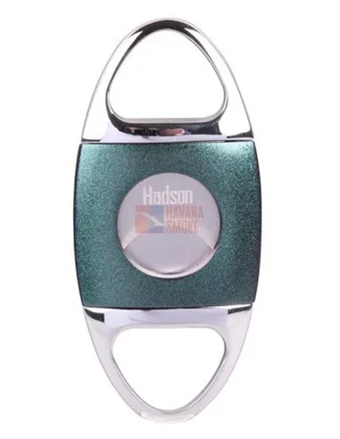 10013 Гильотинка для сигар HADSON хром/зеленая