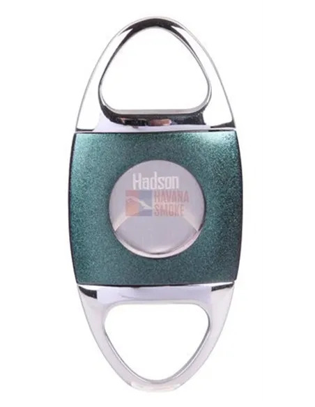 10013 Гильотинка для сигар HADSON хром/зеленая