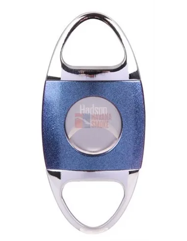 10014 Гильотинка для сигар HADSON хром/синяя