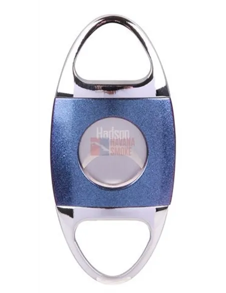 10014 Гильотинка для сигар HADSON хром/синяя