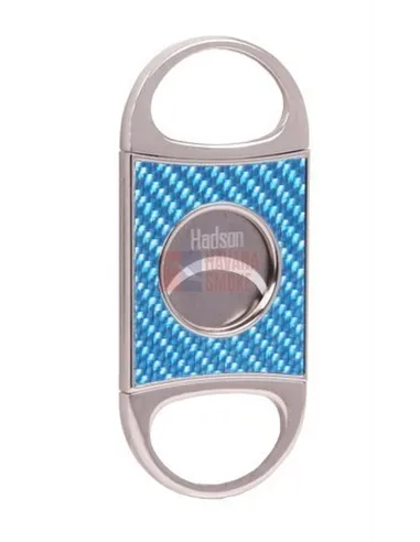 10022 Гильотинка для сигар HADSON хром/голубая