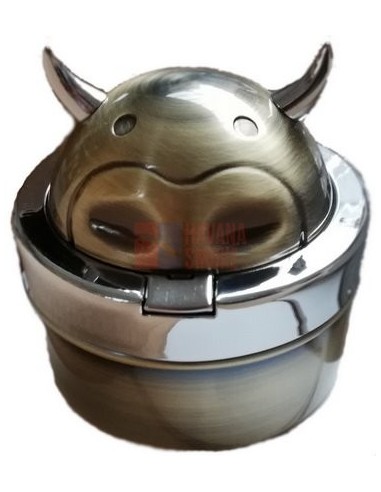 11513 Пепельница металлическая Cow hinge латунь - купить в интернет-магазине Havana Smoke