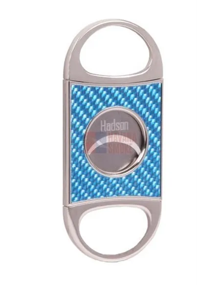 10022 Гильотинка для сигар HADSON хром/голубая