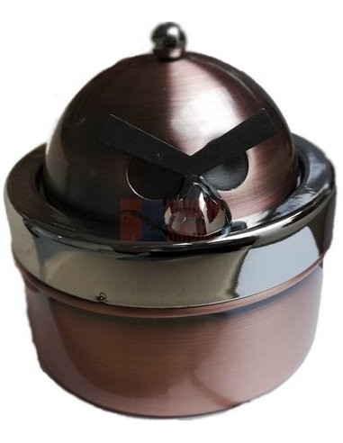 11516 Пепельница металлическая Bird hinge медная - купить в интернет-магазине Havana Smoke