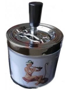 11520 Пепельница металлическая Pin up 3 - купить в интернет-магазине Havana Smoke