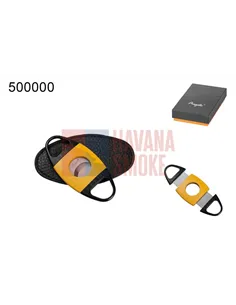 500000A *SALE* Гильотинка для сигар желтая/черная металл
