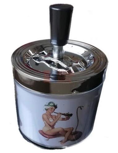 11520 Пепельница металлическая Pin up 3 - купить в интернет-магазине Havana Smoke