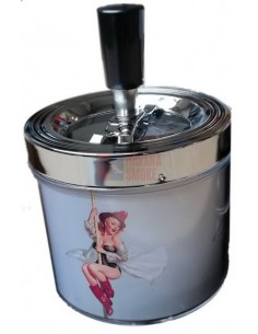 11521 Пепельница металлическая Pin up 4 - купить в интернет-магазине Havana Smoke
