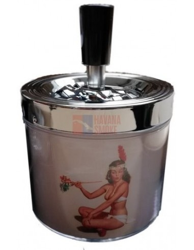 11522 Пепельница металлическая Pin up 5 - купить в интернет-магазине Havana Smoke