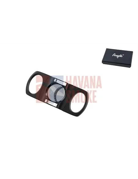 500006 Гильотинка для сигар c 2-мя лезвиями пластик, ложе для сигары