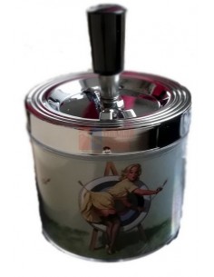 11523 Пепельница металлическая Pin up 6 - купить в интернет-магазине Havana Smoke