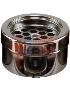 11524 Пепельница металлическая Сетка серый никель - купить в интернет-магазине Havana Smoke