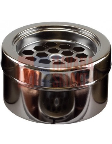 11524 Пепельница металлическая Сетка серый никель - купить в интернет-магазине Havana Smoke