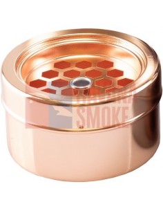 11525 Пепельница металлическая Сетка розовое золото - купить в интернет-магазине Havana Smoke