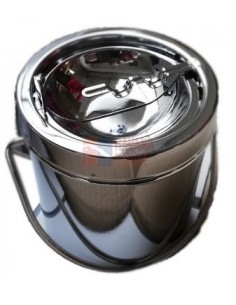 11530 Пепельница металлическая arched inwards хром - купить в интернет-магазине Havana Smoke