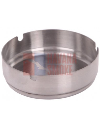 22010 Пепельница металлическая хром 10см - купить в интернет-магазине Havana Smoke