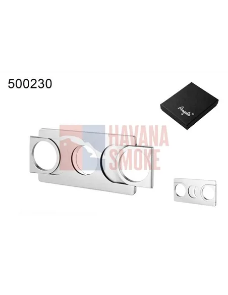 50023A Гильотинка для сигар хром прямоугольная