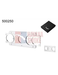 50025A Гильотинка для сигар хром прямоугольная