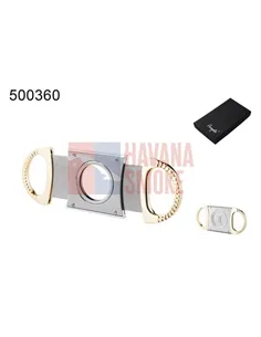 50036A Гильотинка для сигар хром/голд *SALE*