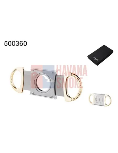 50036A Гильотинка для сигар хром/голд *SALE*