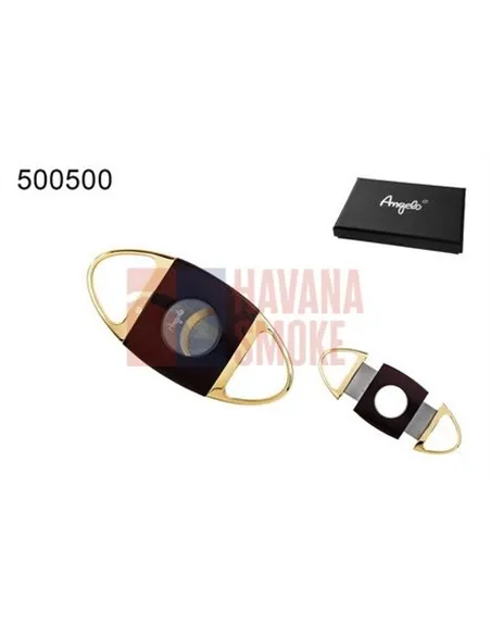 50050A Гильотинка для сигар черн/золото