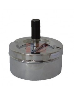 22300 Пепельница вращающаяся хром 90 мм - купить в интернет-магазине Havana Smoke