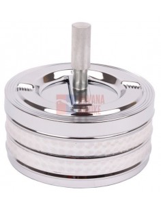 22354 Пепельница вращающаяся хром блестящая 110 мм  - купить в интернет-магазине Havana Smoke