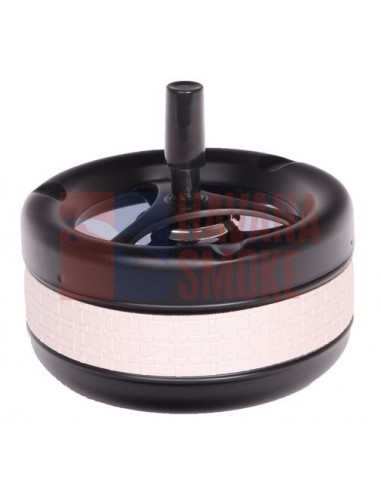 22365 Пепельница вращающаяся черная матоваяперламутр 130 мм *SUPERSALE* - купить в интернет-магазине Havana Smoke