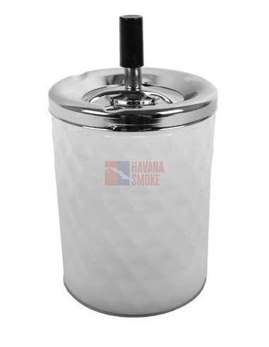 22415 Пепельница вращающаяся белая 110х205 мм - купить в интернет-магазине Havana Smoke