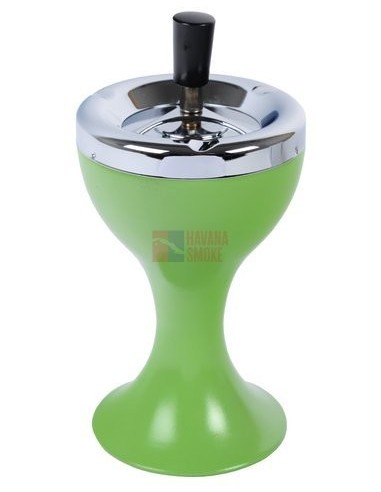 22443 Пепельница вращающаяся чаша зеленая 110мм *SALE* - купить в интернет-магазине Havana Smoke