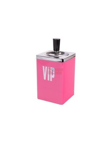 22496 Пепельница вращающаяся VIP розовая квадратная *SALE* - купить в интернет-магазине Havana Smoke