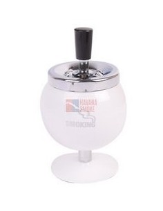 22513 Пепельница вращающаяся белая SMOKING 75 мм - купить в интернет-магазине Havana Smoke
