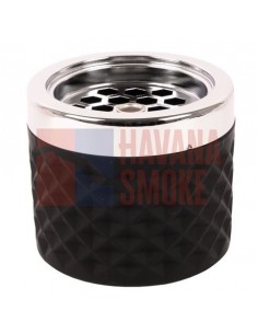 22835 Пепельница настольная стекло черная 90 мм - купить в интернет-магазине Havana Smoke