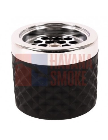 22835 Пепельница настольная стекло черная 90 мм - купить в интернет-магазине Havana Smoke