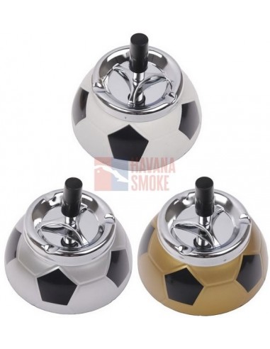 23197 Пепельница вращающаяся футбол набор 3 штуки (золотая,белая, серебристая) *SUPERSALE* - купить в интернет-магазине Havana Smoke