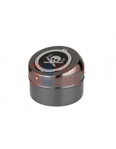 400014 Пепельница настольная хром череп - купить в интернет-магазине Havana Smoke