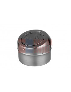 400015 Пепельница настольная серебристая SMOKING - купить в интернет-магазине Havana Smoke