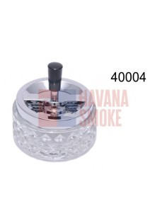 400040 Пепельница вращающаяся стекло 11см - купить в интернет-магазине Havana Smoke