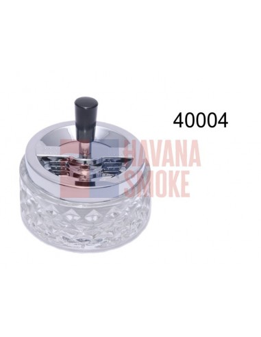 400040 Пепельница вращающаяся стекло 11см - купить в интернет-магазине Havana Smoke